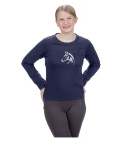 STEEDS T-shirt à manches longues thermique enfant Cody marine Hot