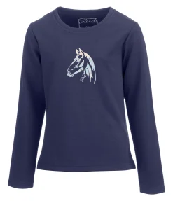 STEEDS T-shirt à manches longues thermique enfant Cody marine Hot