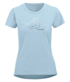 Felix Bühler T-Shirt Sanne bleu pastel Clearance