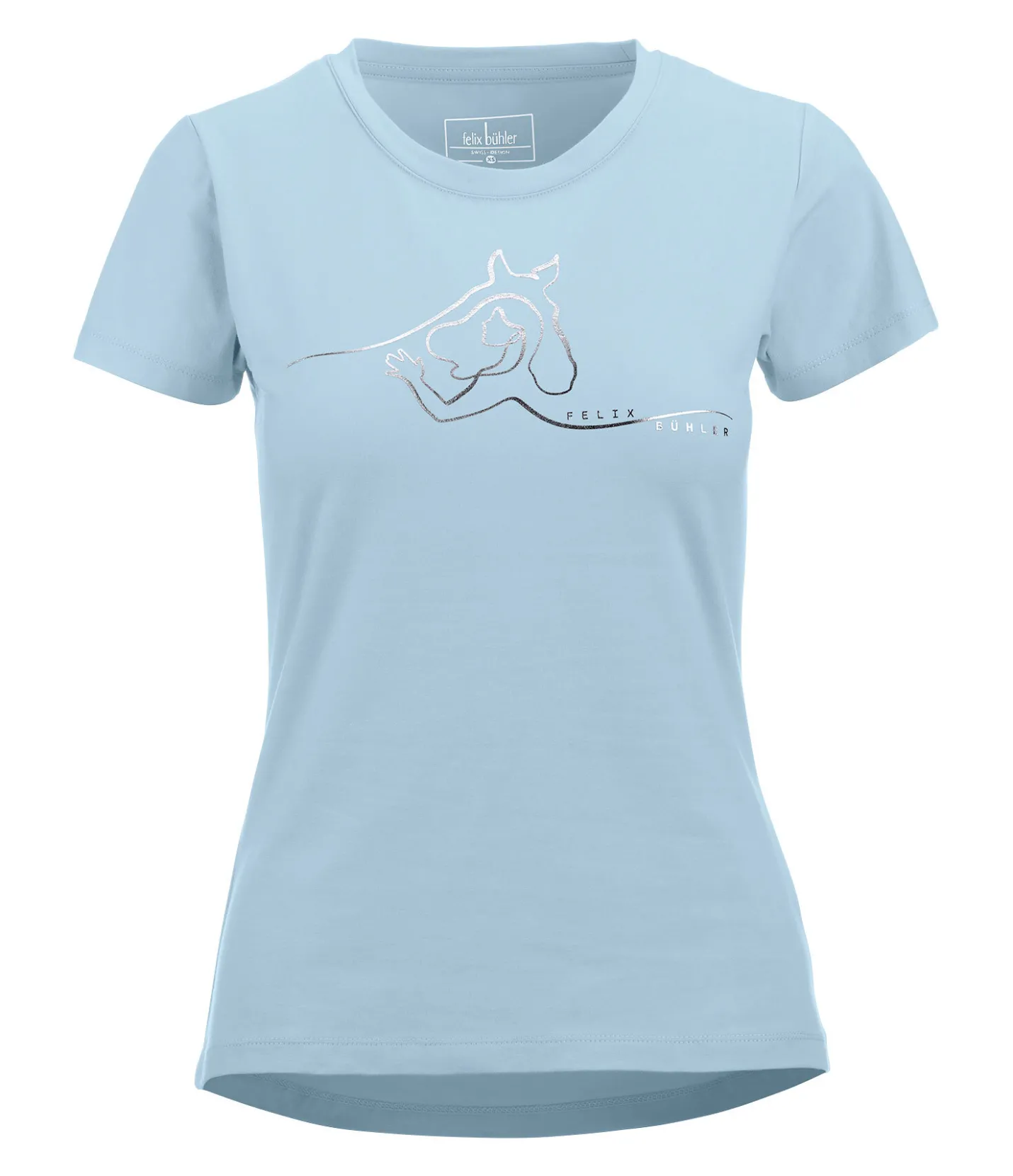 Felix Bühler T-Shirt Sanne bleu pastel Clearance