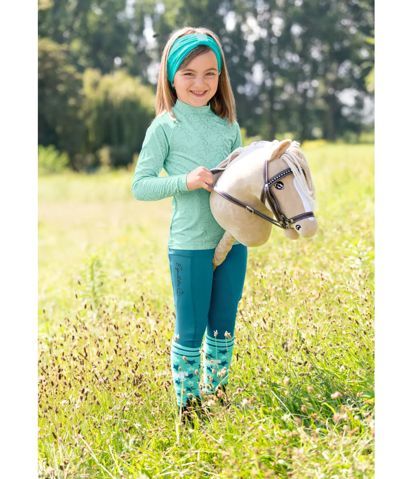 STEEDS T-shirt anti UV enfant Sena II aqua menthe Online