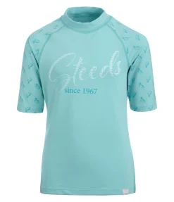 STEEDS T-shirt anti-UV Enfant Suna bleu lagune Outlet