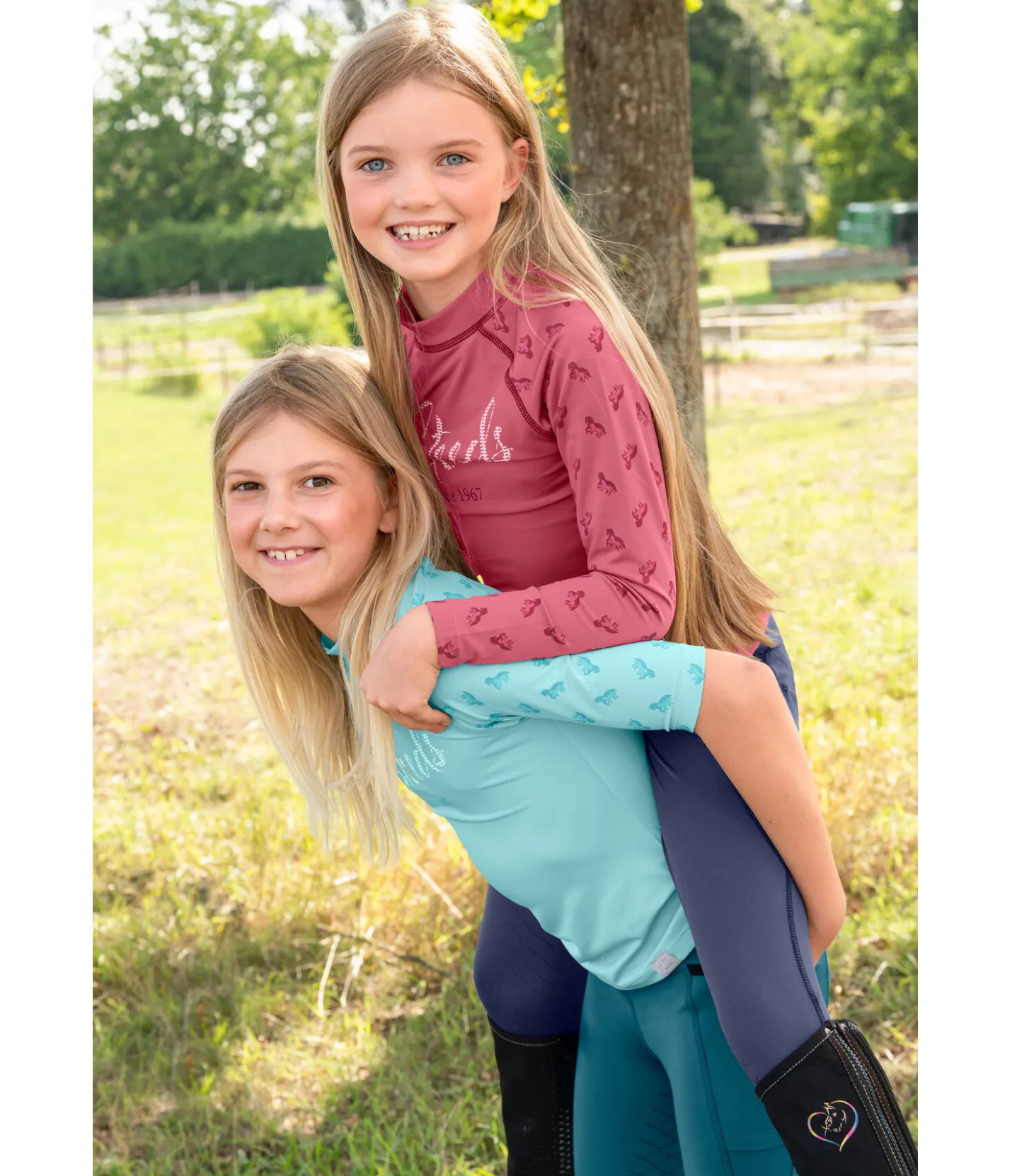 STEEDS T-shirt anti-UV Enfant Suna bleu lagune Outlet