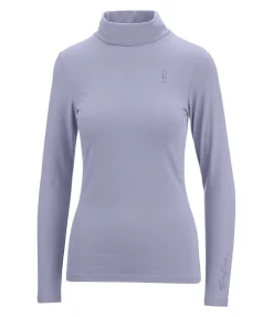 Felix Bühler T-shirt col roulé à manches longues Claire lavande givré Clearance