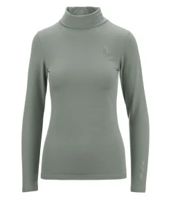 Felix Bühler T-shirt col roulé à manches longues Claire vert pastel New
