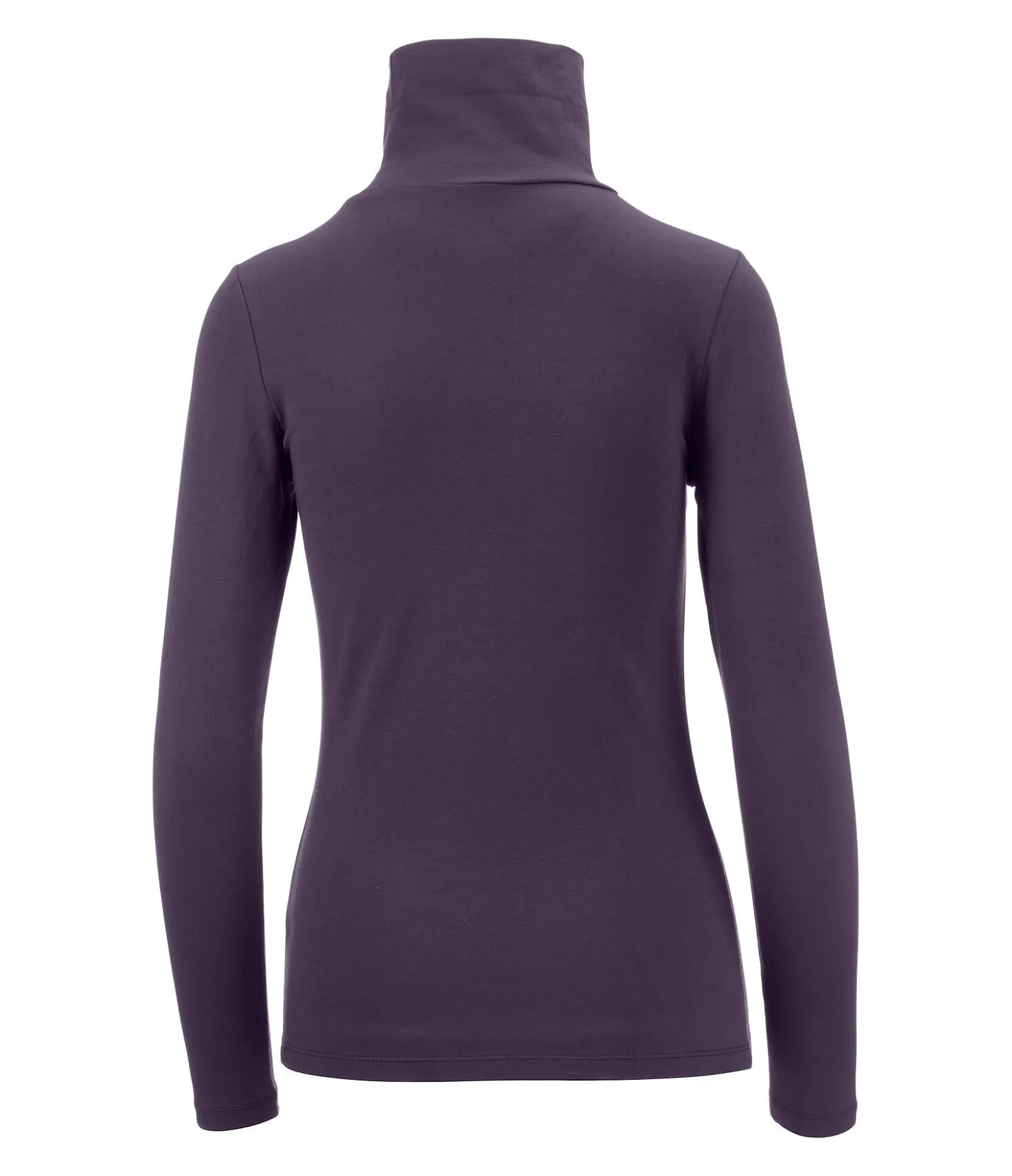 Felix Bühler T-shirt col roulé à manches longues Claire violet foncé Discount