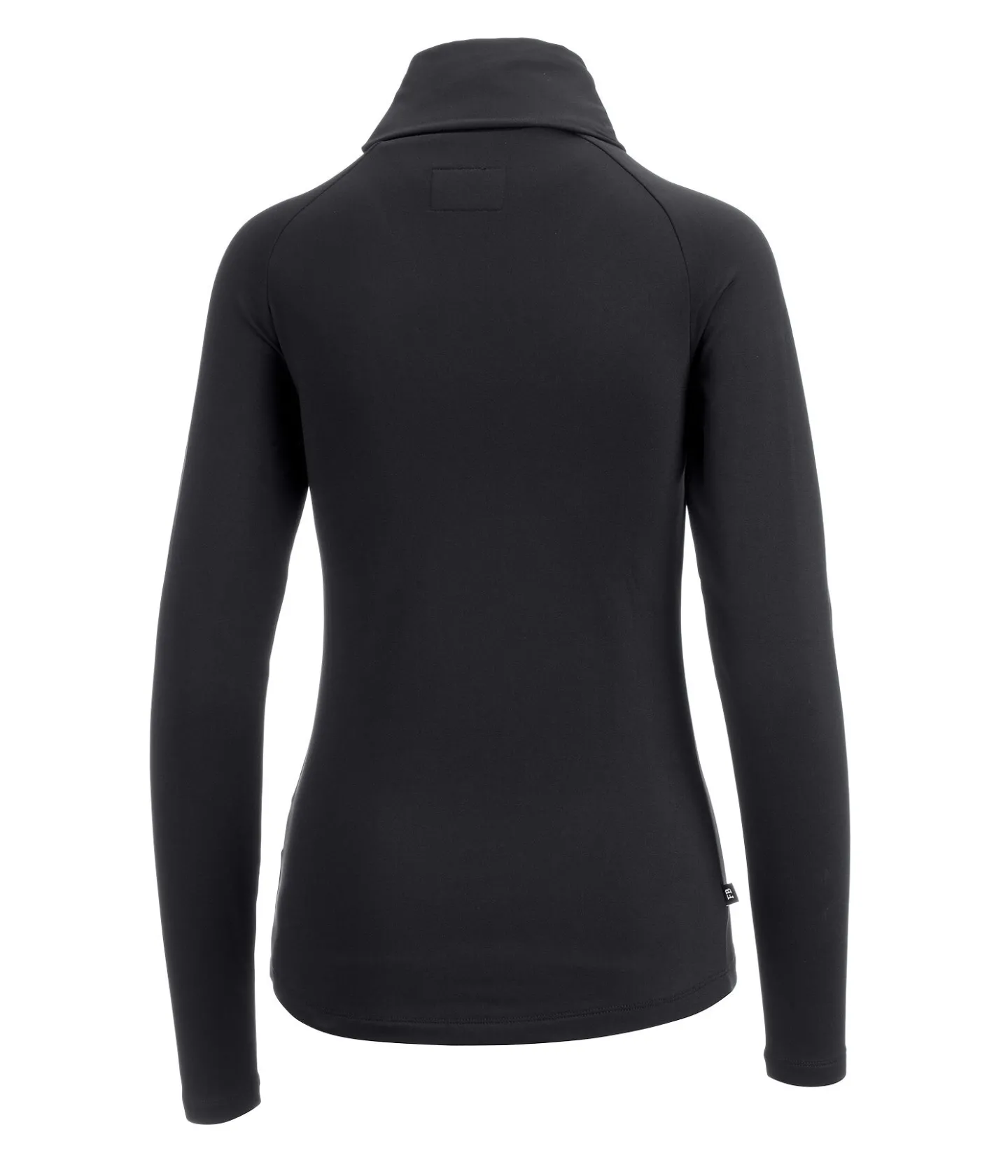 Felix Bühler T-shirt col roulé en stretch Performance à manches longues Jonna noir New