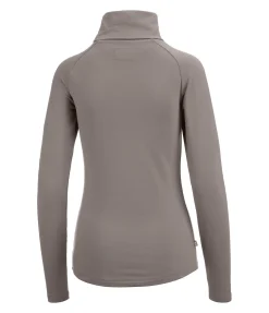 Felix Bühler T-shirt col roulé en stretch Performance à manches longues Jonna noisette Sale