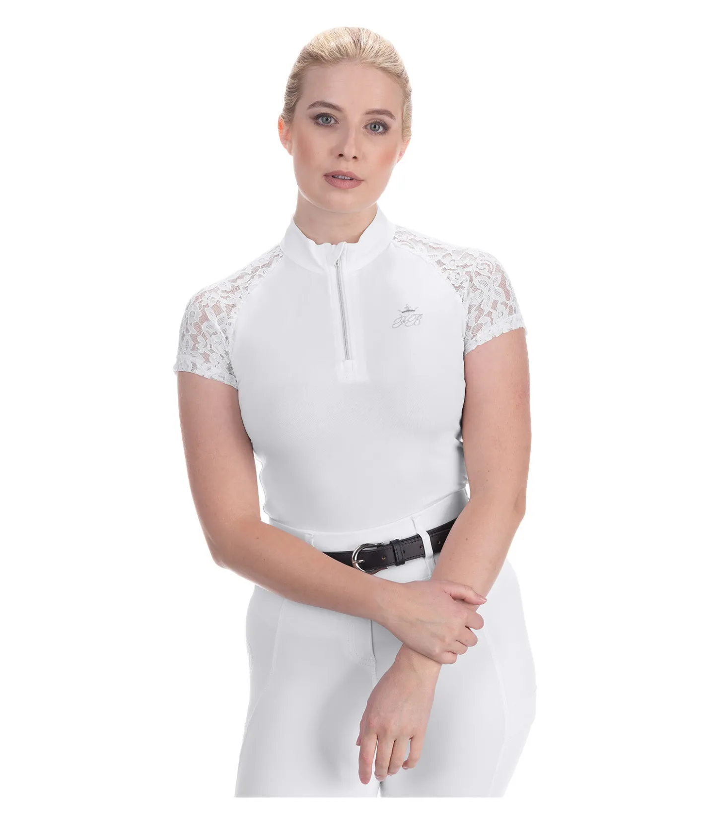 Felix Bühler T-shirt de concours technique Sophia blanc Sale