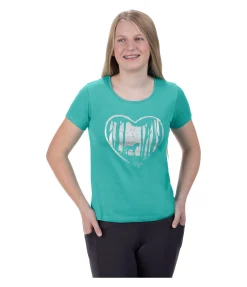 STEEDS T-shirt enfant Hearty II vert aqua Online