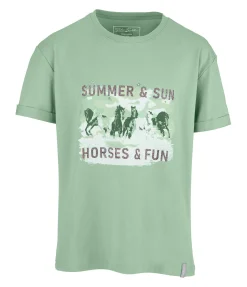 Felix Bühler T-shirt enfant Olena aloe vera Clearance
