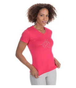 Felix Bühler T-shirt fonctionnel Clea campari New