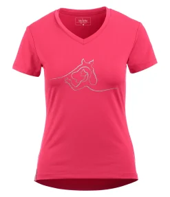 Felix Bühler T-shirt fonctionnel Clea campari New