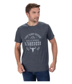 STONEDEEK T-shirt homme Hudson Saphir foncé  Discount