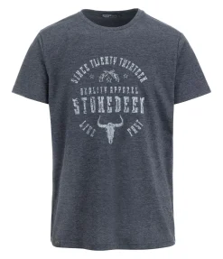 STONEDEEK T-shirt homme Hudson Saphir foncé  Discount