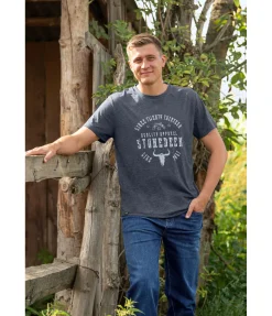 STONEDEEK T-shirt homme Hudson Saphir foncé  Discount