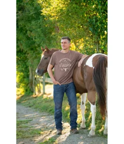 STONEDEEK T-shirt homme Hudson chocolat Outlet
