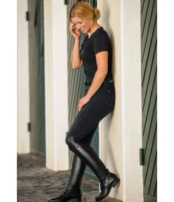 Felix Bühler T-shirt technique Anna noir Outlet