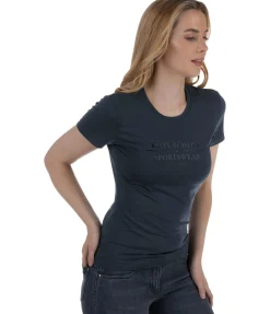 Felix Bühler T-shirt technique Anna navy Sale
