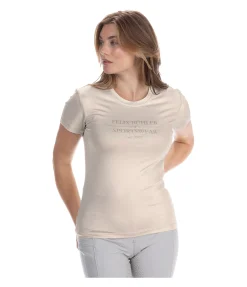 Felix Bühler T-shirt technique Anna champagne Clearance