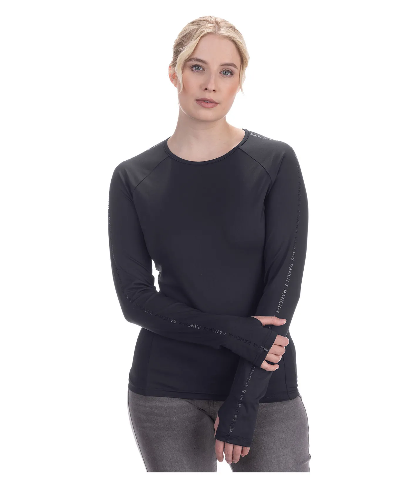 RANCH-X T-shirt technique Avery noir Hot