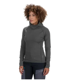EQUESTRIAN WORK WEAR T-shirt technique à col roulé noir Hot
