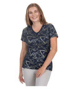 Felix Bühler T-shirt technique Ellie navy