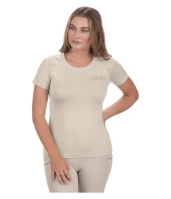Felix Bühler T-shirt technique Ida champagne Online