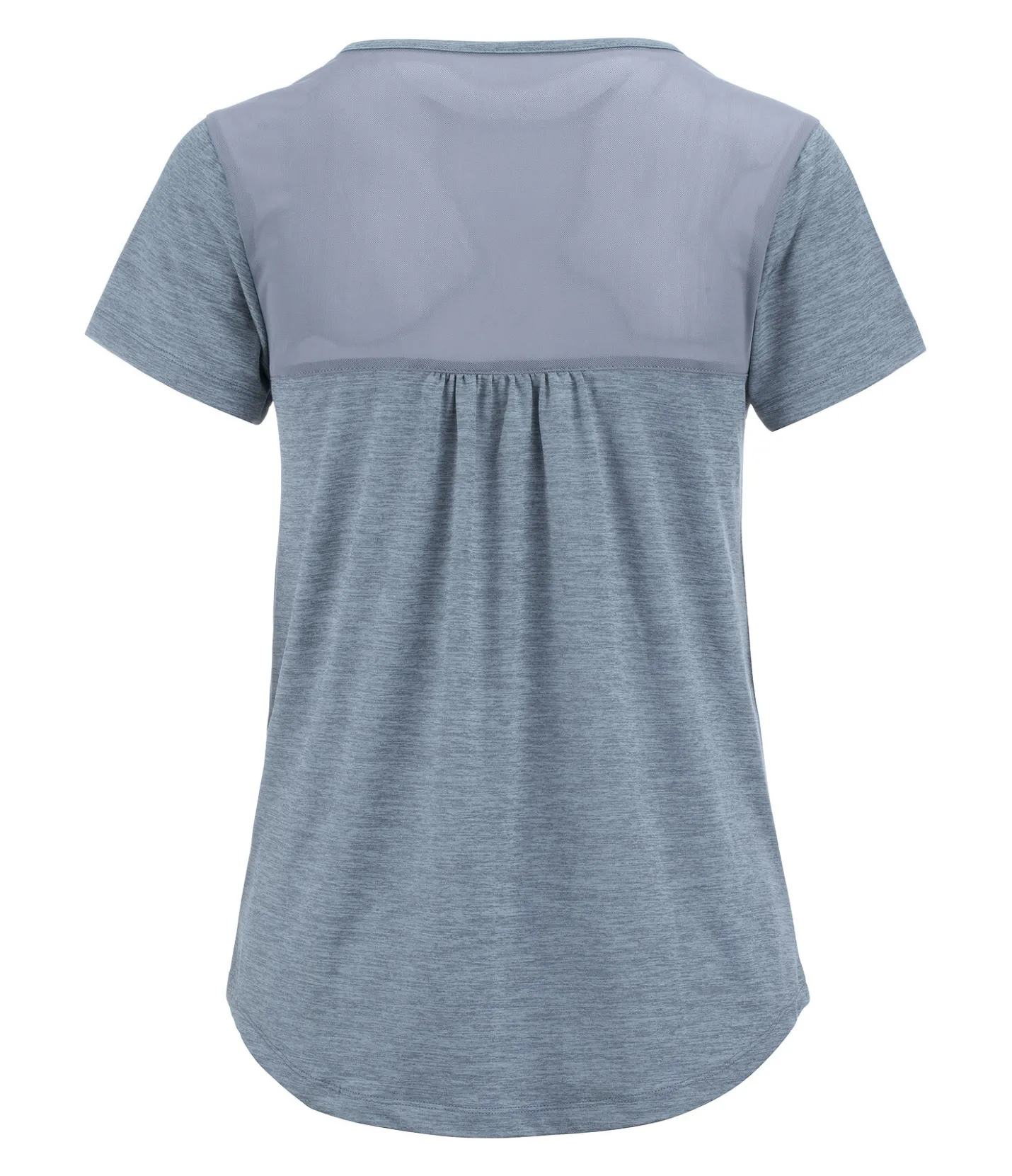 Felix Bühler T-shirt technique Izzy bleu fumée Sale