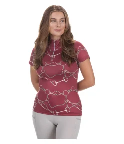 Felix Bühler T-shirt technique Joana bordeaux Clearance