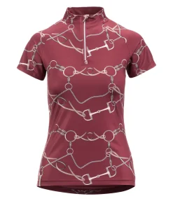 Felix Bühler T-shirt technique Joana bordeaux Clearance