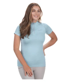Felix Bühler T-shirt technique Julie II bleu pastel Sale