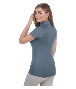 Felix Bühler T-shirt technique Julie II bleu dauphin Hot