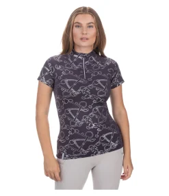 Felix Bühler T-shirt technique Livia violet foncé Outlet