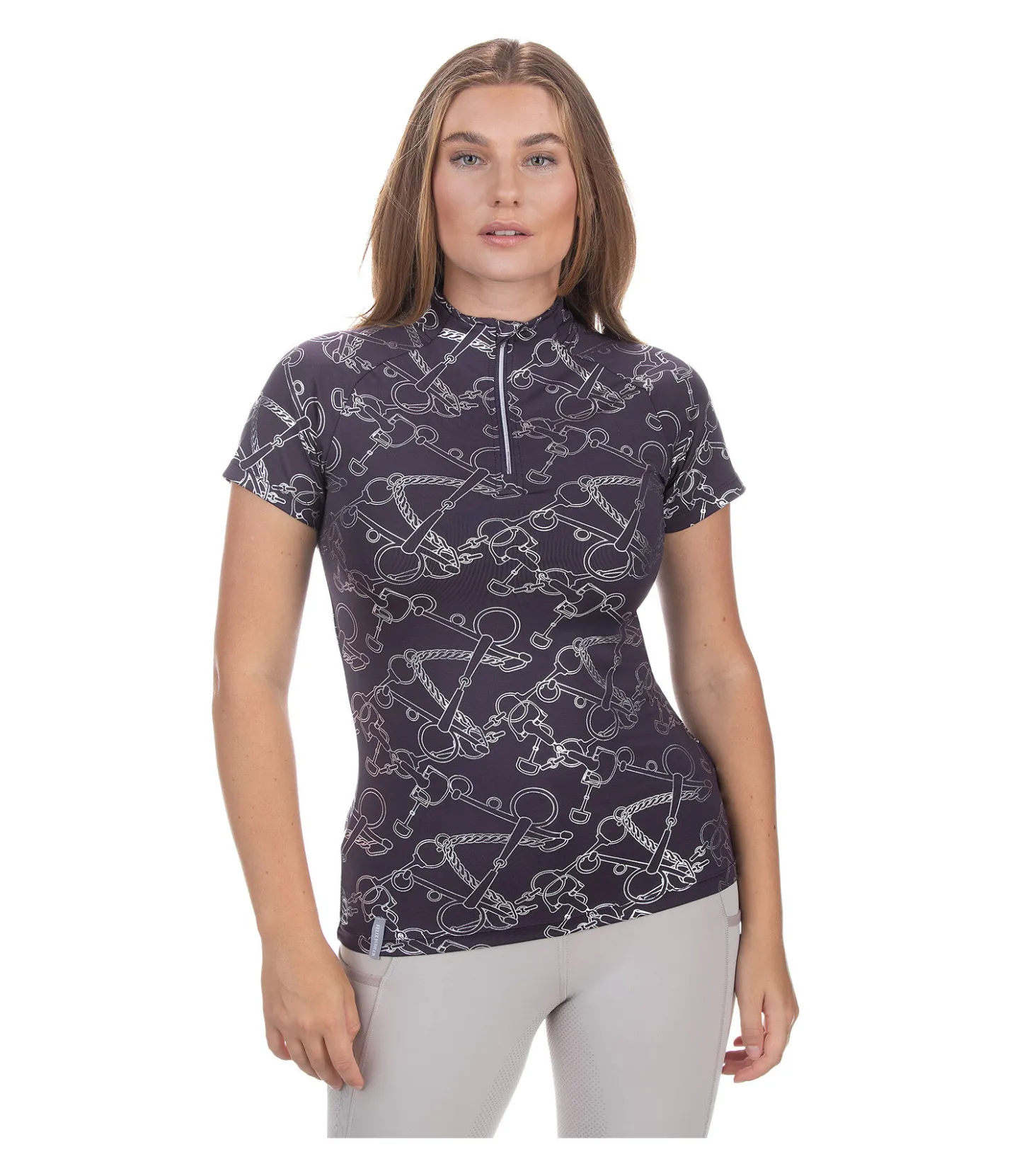 Felix Bühler T-shirt technique Livia violet foncé Outlet