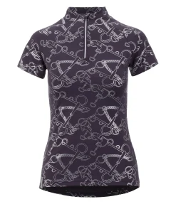 Felix Bühler T-shirt technique Livia violet foncé Outlet
