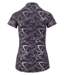 Felix Bühler T-shirt technique Livia violet foncé Outlet