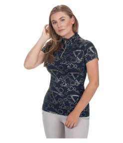 Felix Bühler T-shirt technique Livia navy Outlet