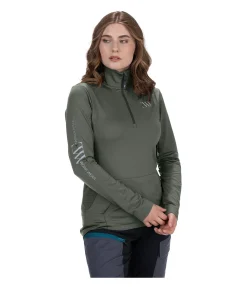 EQUESTRIAN WORK WEAR T-shirt technique à manches longues Breeze forêt Clearance