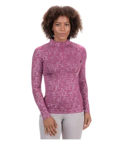 STEEDS T-shirt technique à manches longues Anni rose baie Hot