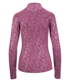 STEEDS T-shirt technique à manches longues Anni rose baie Hot