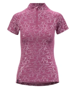 STEEDS T-shirt technique à manches courtes Maya rose baie