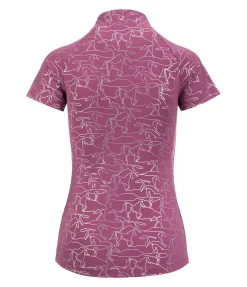 STEEDS T-shirt technique à manches courtes Maya rose baie