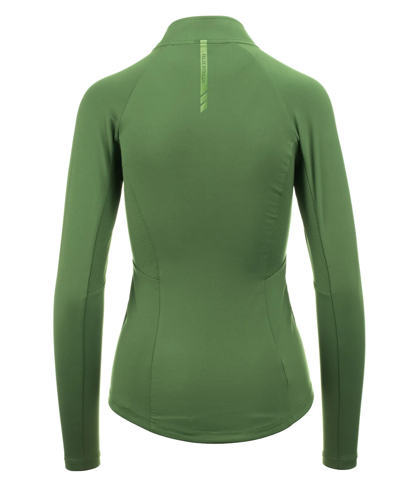 Felix Bühler T-shirt technique à manches longues zippé Sofie vert jasmin Online