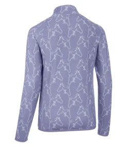 Felix Bühler T-shirt technique à manches longues enfant lavande givré Hot
