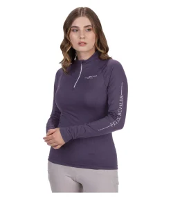 Felix Bühler T-shirt technique à manches longues Lara violet foncé Sale