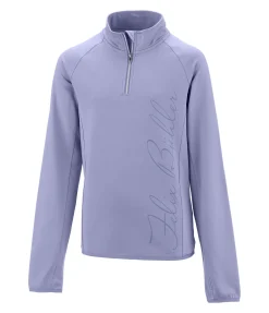 Felix Bühler T-shirt technique à manches longues enfant Bea lavande givré New