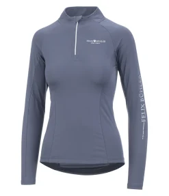 Felix Bühler T-shirt technique à manches longues Lara violet givré Outlet