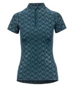 STEEDS T-shirt technique à manches courtes Pria pétrole Sale