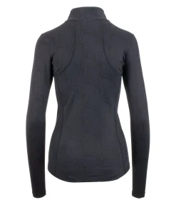 FENGUR T-shirt technique à manches longues Asta noir Discount